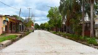 Finalizaron 11 cuadras de asfalto que unen a dos importantes barriadas