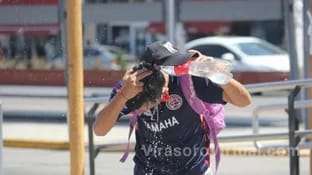 Por segundo día consecutivo, este domingo la sensación térmica superó los 51 grados