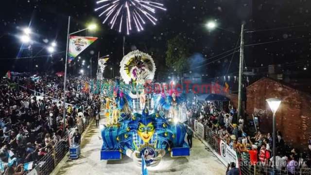 El Carnaval 2024 de la Capital del Ritmo en Santo Tomé  se lanzará este domingo a las 20:30