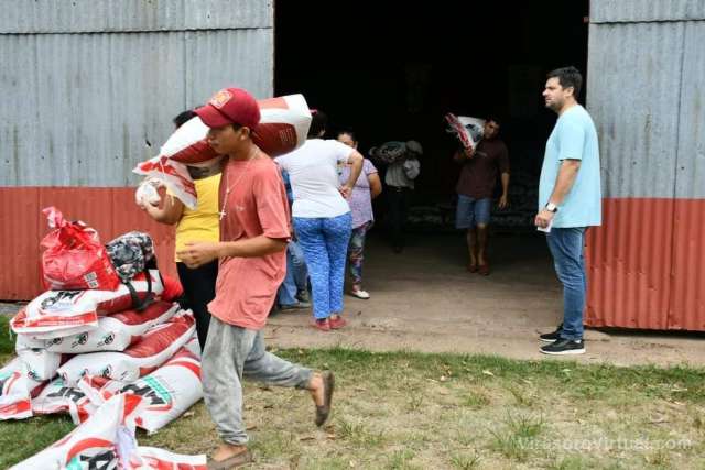 Se llevó a cabo la entrega de alimentos balanceados a los productores locales