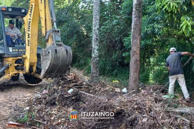 La Municipalidad, a través del área de Obras Públicas, sigue comprometida con la mejora de los barrios