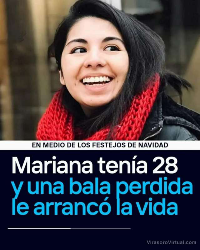 Una joven artista murió tras recibir el impacto de una bala perdida