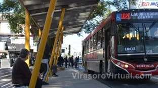 Servicio reducido de colectivos