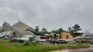 Más de 300 casas dañadas en Bella Vista por el temporal