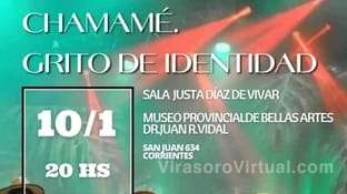El 10/01, el Museo Provincial de Bellas Artes inaugura la exposición "Chamamé ,Grito de identidad"
