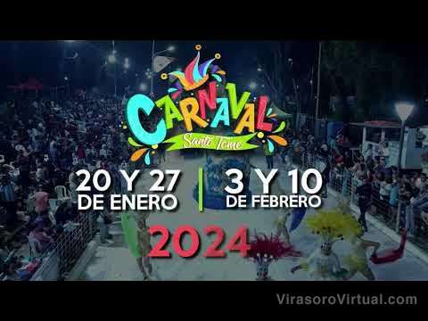 Carnaval de Santo Tomé y hubo récord en la cantidad de oferentes para los espacios comerciales
