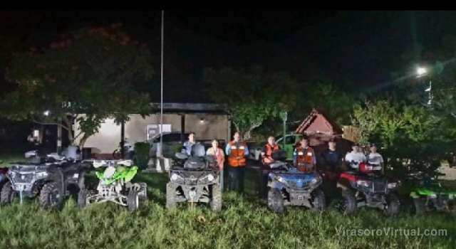 Durante un operativo de seguridad vial, un policía fue embestido por un cuatriciclo,