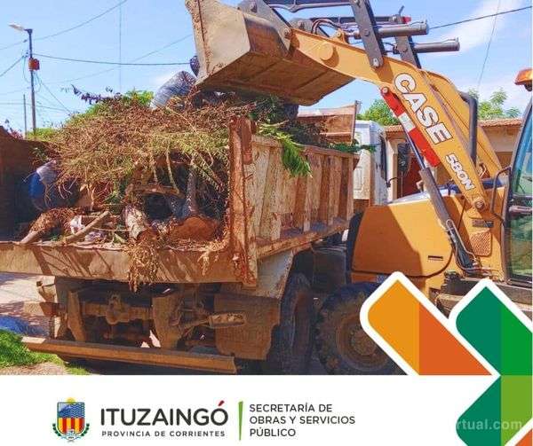 En Villa Luisa y Santa Rita, siguen en su compromiso con el Plan Integral de Limpieza