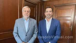 El subsecretario de Asuntos de Estado de Ctes, J.Sáez, se reúne con el titular de Relaciones con los Municipios