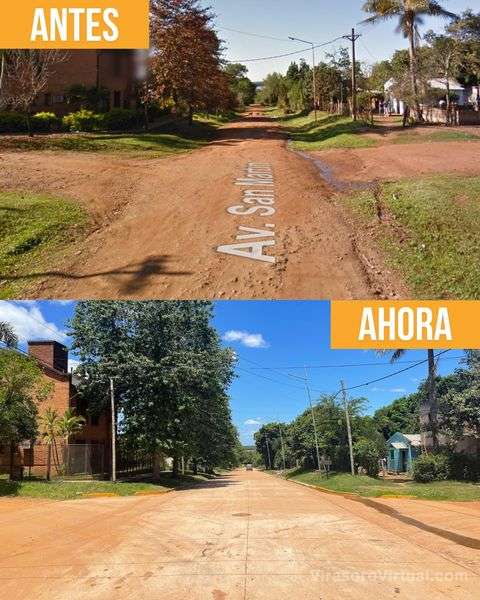 Gracias al acompañamiento de los vecinos estan cambiando el rumbo de las calles de #Santotomé