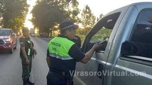 Durante controles de Seguridad Vial en Ituzaingó, nueve conductores fueron infraccionados,