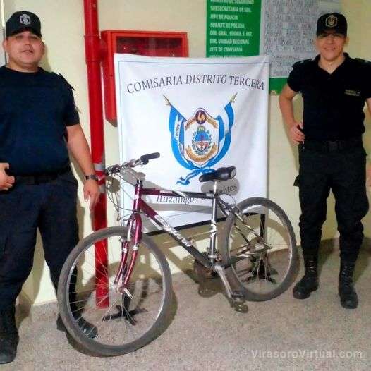Un adolescente de 16 años fue demorado por la policía en Ituzaingó, Corrientes, por robar y vender una bicicleta