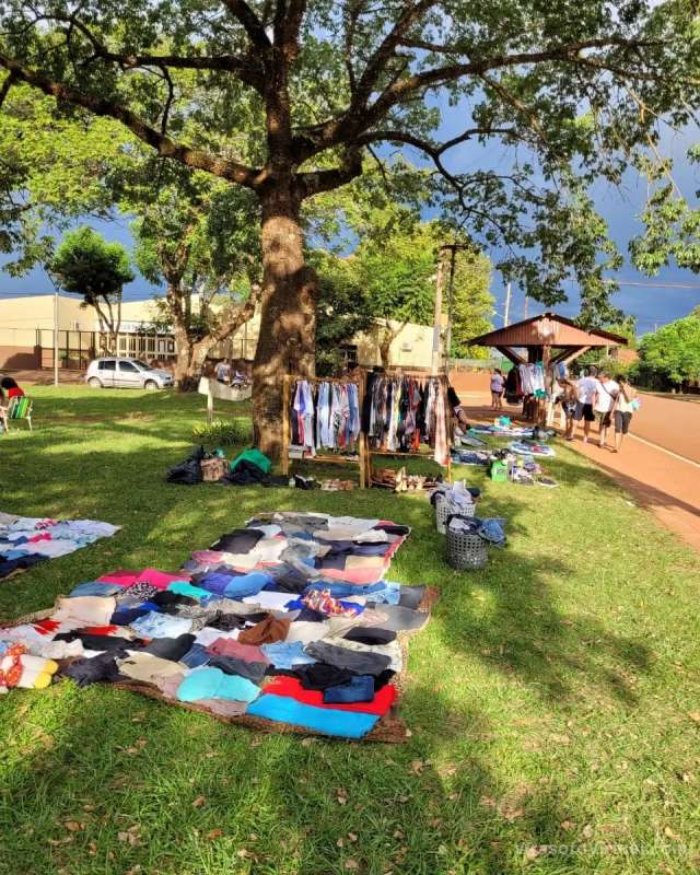 Se realizó la #Feria Especial Escolares en Plaza Villa Vuelta del Ombú