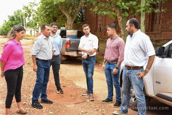 Recibieron a Leopoldo Martínez y representantes del Ente Regulador AOSC