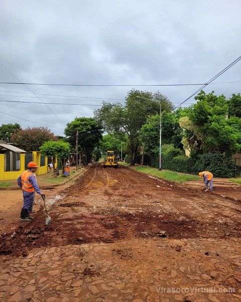 Las obras de pavimento no paran