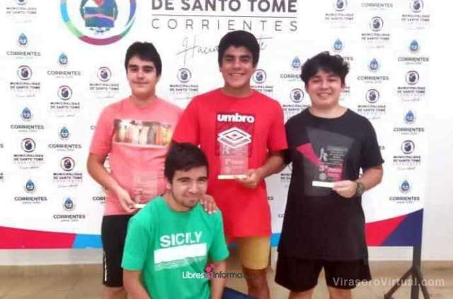 En el Torneo Zonal de Ajedrez Suizo  jugadores de Paso de los Libres, representando al Club Guaraní, se destacaron