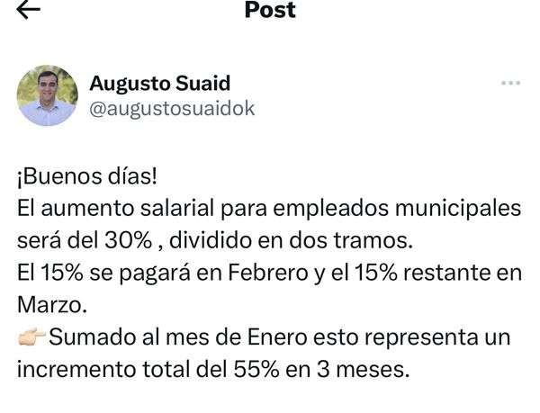 Aumento Salarial