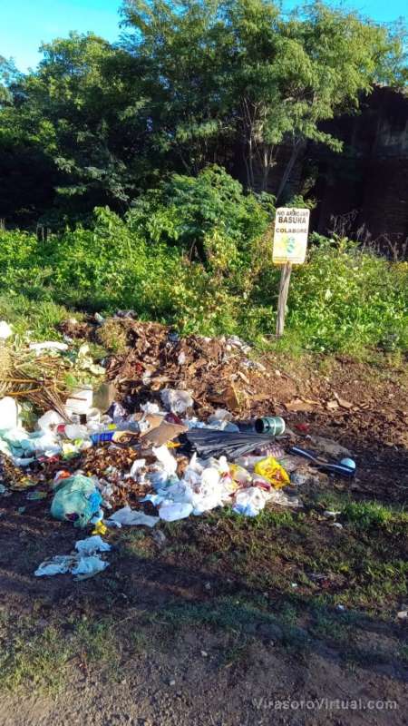 La Municipalidad de Santo Tomé recuerda a la comunidad que está prohibido arrojar residuos en lugares no autorizados