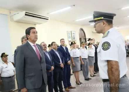 El nuevo Jefe del Servicio Penitenciario de Ctes, Insp. Gral. Guillermo  Sotelo, asumió su cargo hoy