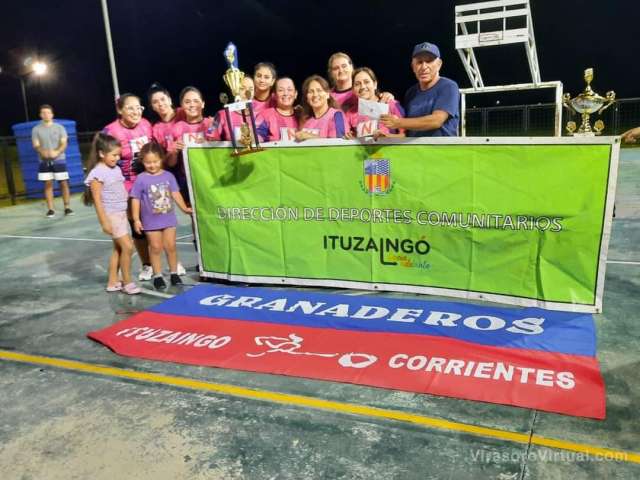 En el playón del barrio Iberá se llevó a cabo el Torneo de Verano de Mami Voley