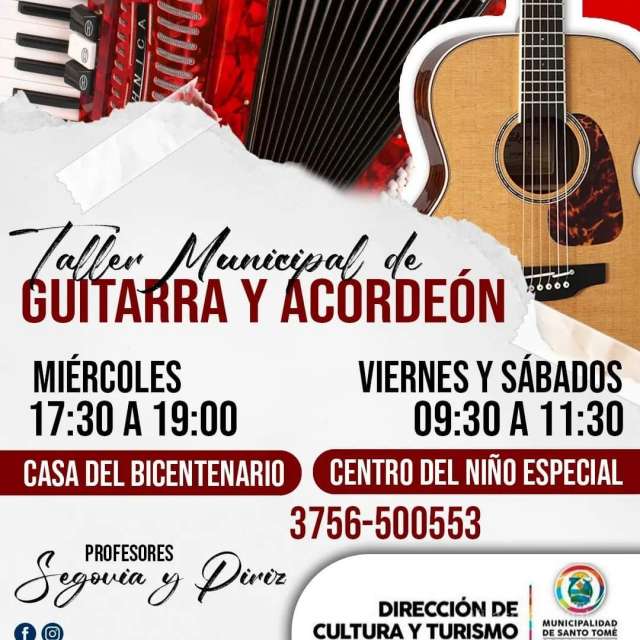 ¡Te invitan a descubrir tus talentos y pasiones en los talleres municipales de la ciudad !
