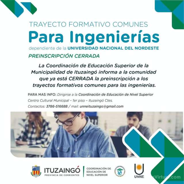 Trayecto formativo UNNE