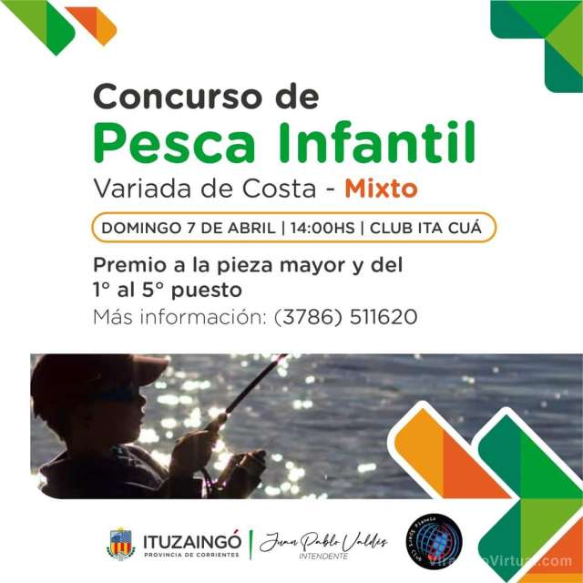¡Atención a todos los pequeños pescadores!