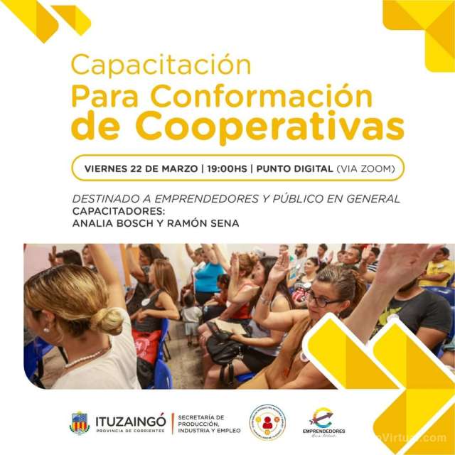 Capacitación para Conformación de Cooperativas