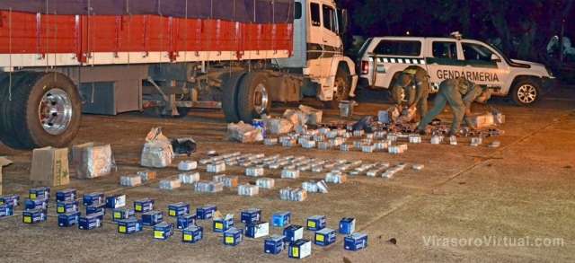 Partieron de Posadas con mercadería de contrabando