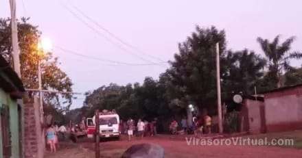 Los Bomberos de Gobernador Virasoro fueron alertados sobre un incendio