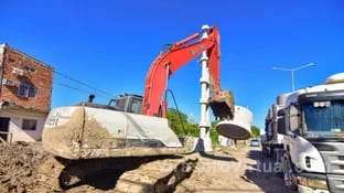 El municipio de Ctes está llevando a cabo obras de extensión de cloacas en el barrio Jardín,