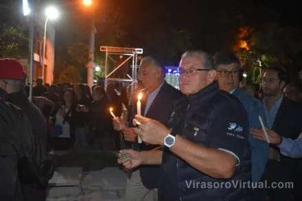 Vigilia por el día de los Veteranos y Caídos en la Guerra de Malvinas