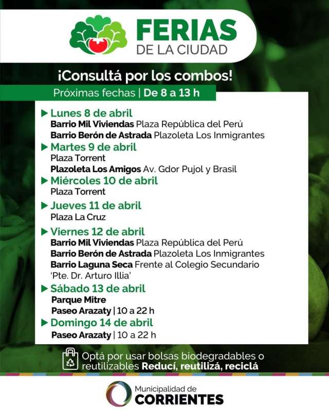 | FERIAS DE LA CIUDAD |