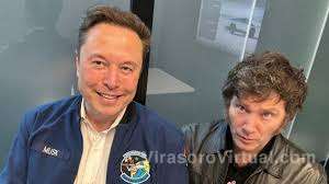 Javier Milei se reunió con Elon Musk en la planta de Tesla en Austin, Texas,