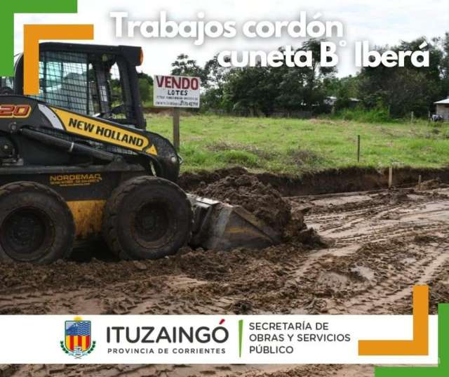 ¡Siguen avanzando con obras de infraestructura en la localidad!
