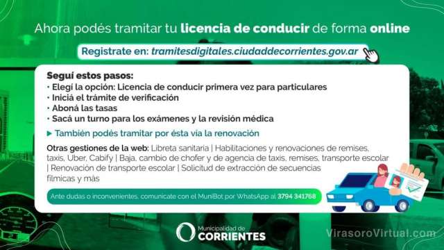 Licencia de Conducir online