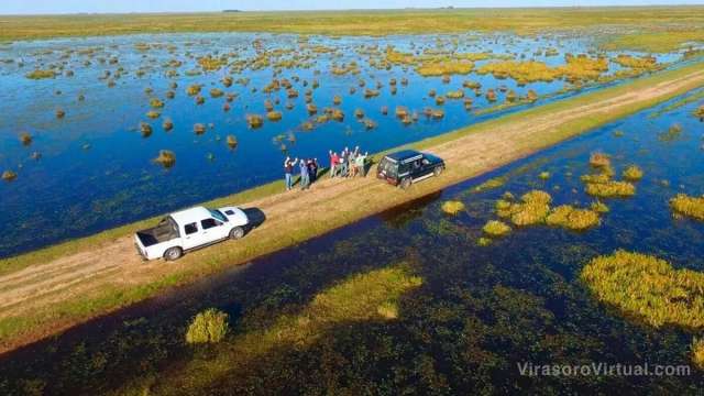 El equipo de producción de Netflix estuvo un mes en el Parque Iberá