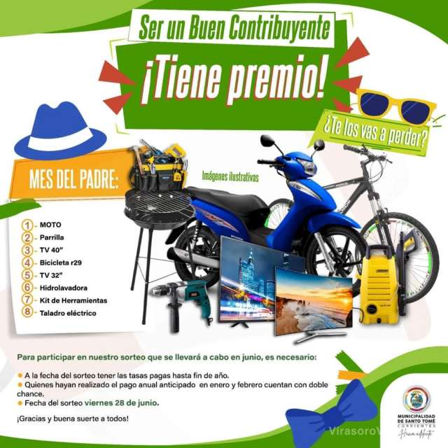Ser un Buen Contribuyente ¡Tiene Premio!