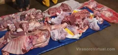 Carne faneada clandestina