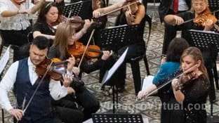 Concierto romántico ofrecido por la Orquesta Sinfónica