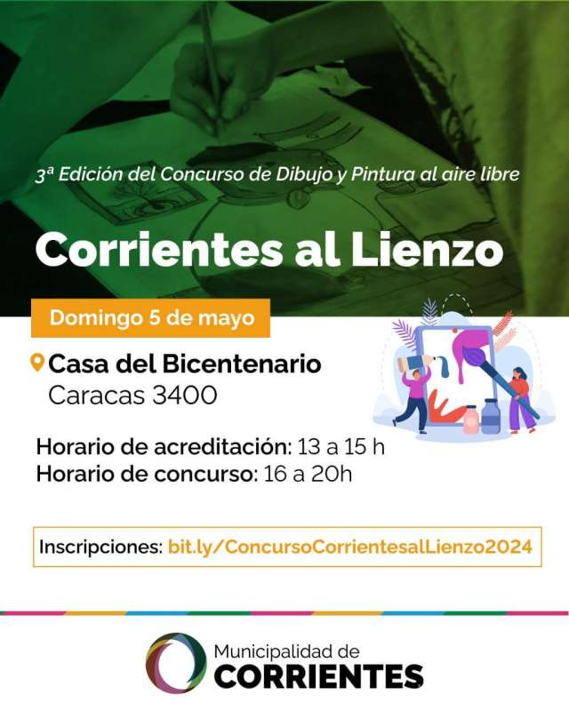Corrientes al lienzo