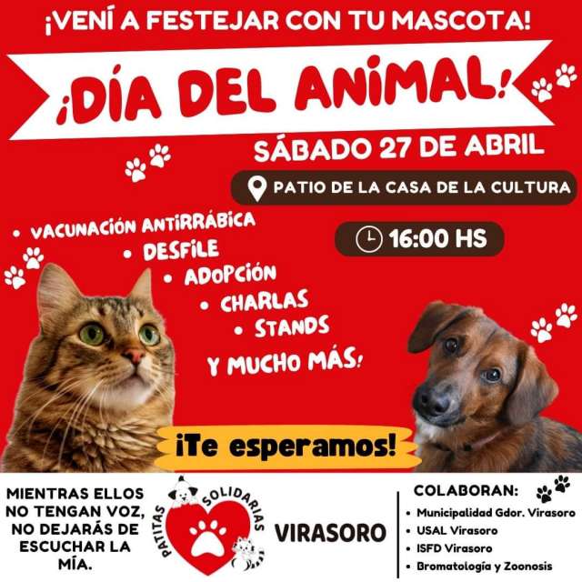 Celebra el Dia del Animal