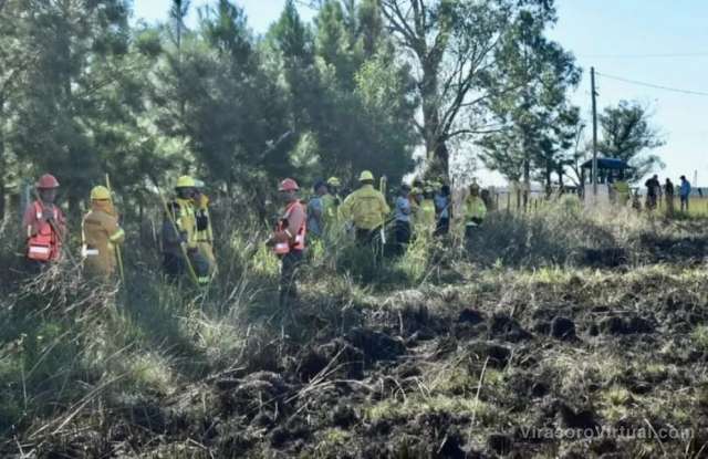 Capacitación en quemas controladas y manejo de incendios forestales en Sto Tomé,