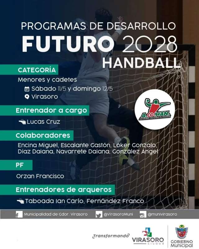 #HANDBALL : Te esperan en el Gimnasio para estas pruebas en busca de talentos