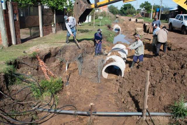 Avanzan con más obras para mejorar la ciudad!