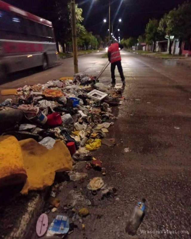 Limpieza y desobstruccion en la ciudad