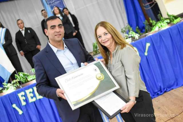 Celebraron el 54° aniversario del Instituto Superior de Formación Docente Jorge Luis Borges,