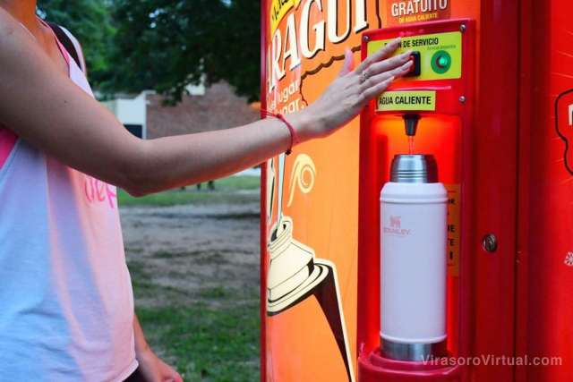 Agua caliente en los parques!