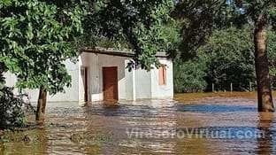 Por la crecida del río Uruguay hay 533 evacuados