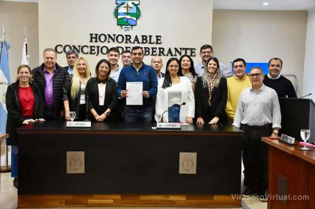 Celebran la aprobación del proyecto que enviaron al Concejo Deliberante de Santo Tomé
